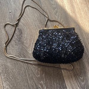 Vintage mini sequin bag